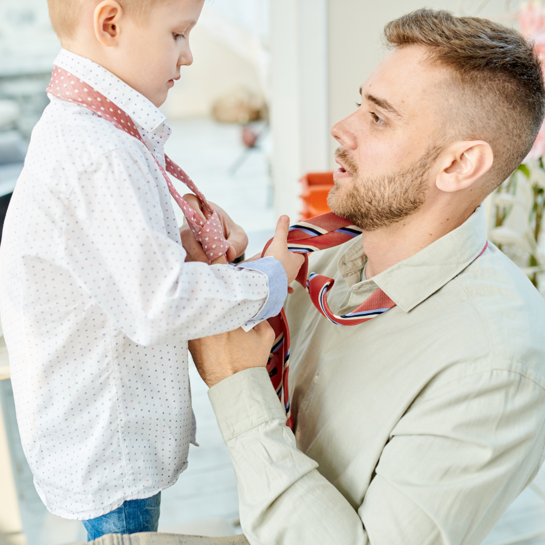 matching ties for father and son
