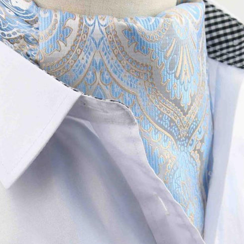 Modern Men's Ascot Cravat Tie