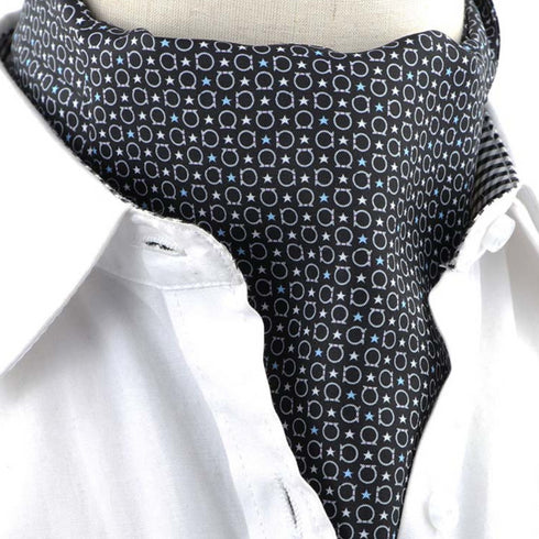Modern Men's Ascot Cravat Tie
