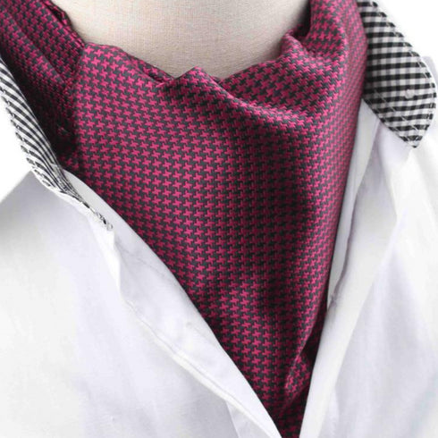Modern Men's Ascot Cravat Tie