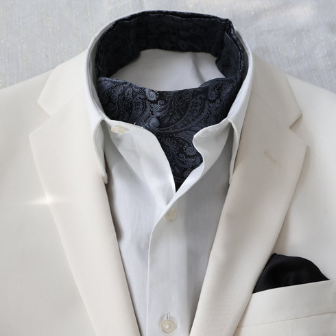 Modern Men's Ascot Cravat Tie