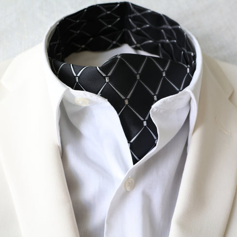 Modern Men's Ascot Cravat Tie