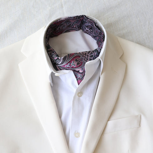 Modern Men's Ascot Cravat Tie