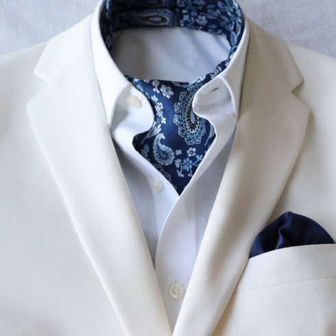 Modern Men's Ascot Cravat Tie