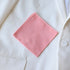 Salmon Peach Solid Pocket Square