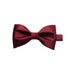 Boxy Satin Bow Tie & Pocket Square Set