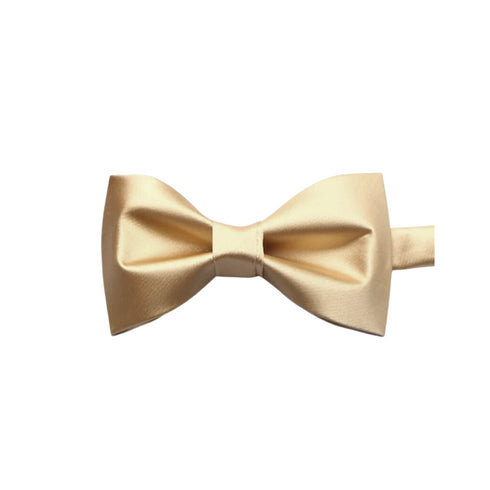 Boxy Satin Bow Tie & Pocket Square Set