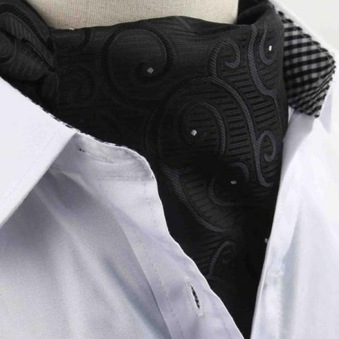 Modern Men's Ascot Cravat Tie