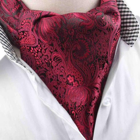Modern Men's Ascot Cravat Tie