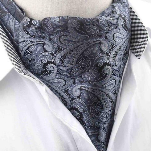 Modern Men's Ascot Cravat Tie