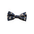 Eureka Black Floral Kid's Pre-Tied Bow Tie