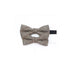 Brown Stripe Wool Kid's Pre-Tied Bow Tie