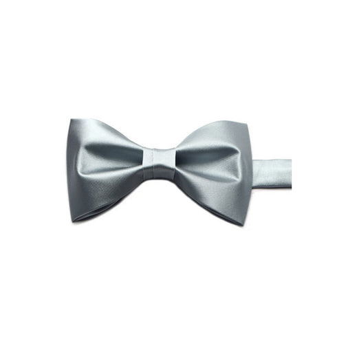 Boxy Satin Bow Tie & Pocket Square Set