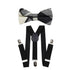 Elastic Suspenders & Bow Tie Set for Kids
