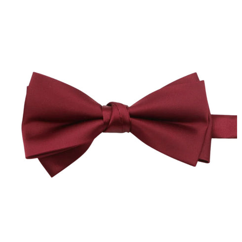 Double-Deck Satin Bow Tie