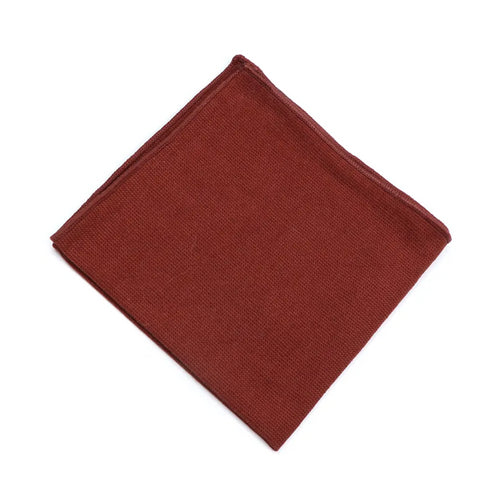 Solid Cotton Pocket Square