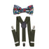 Elastic Suspenders & Bow Tie Set for Kids