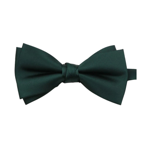 Double-Deck Satin Bow Tie