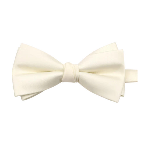 Double-Deck Satin Bow Tie