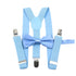 Elastic Suspenders & Bow Tie Set for Kids