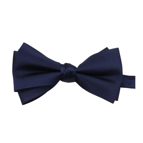 Double-Deck Satin Bow Tie