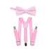 Elastic Suspenders & Bow Tie Set for Kids