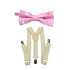 Elastic Suspenders & Bow Tie Set for Kids