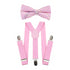 Elastic Suspenders & Bow Tie Set for Kids