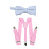 Elastic Suspenders & Bow Tie Set for Kids
