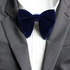 Oversized Suede Bow Tie