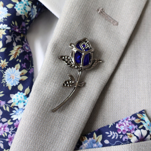 Rose Lapel Pin