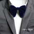 Oversized Suede Bow Tie