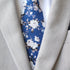 Levi Blue Floral Skinny Tie