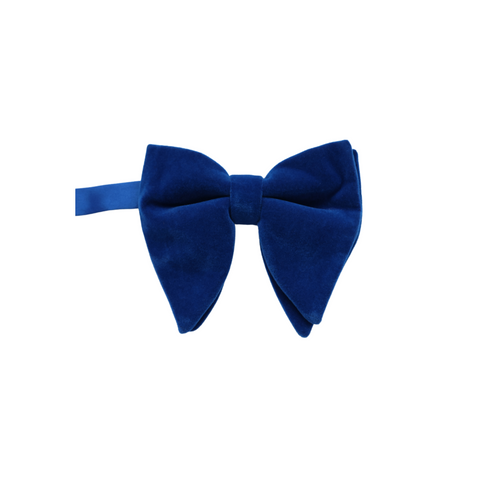 Oversized Suede Bow Tie