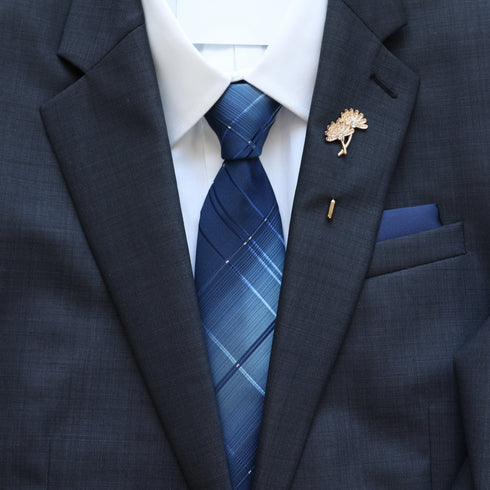 Eden Black Ombre Stripes Tie