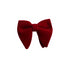 Oversized Velvet Bow Tie