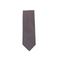 Grey Solid Cotton Skinny Tie