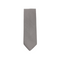 Silver Modern Solid Tie