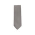 Silver Modern Solid Tie
