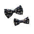 Eureka Black Floral Adult Pre-Tied Bow Tie