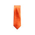 Orange Satin Skinny Tie
