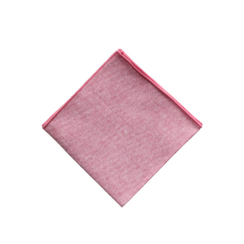 Sasha Heathered Red Pocket Square