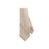 Chase Two-Tone Tan Solid & Floral Tail Tie