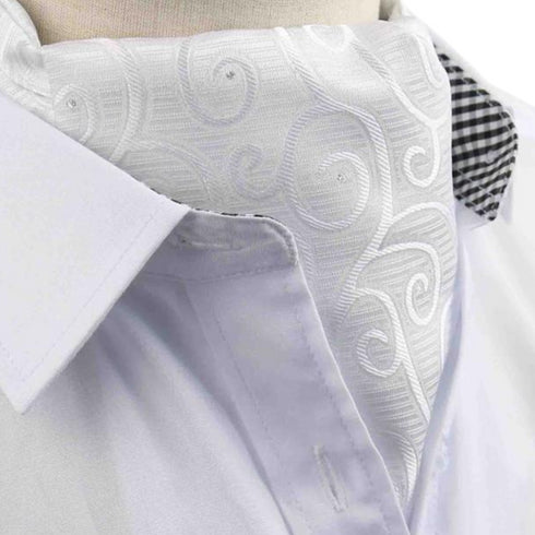 Modern Men's Ascot Cravat Tie