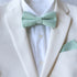Kylar Lime Green Solid Kid's Pre-Tied Bow Tie