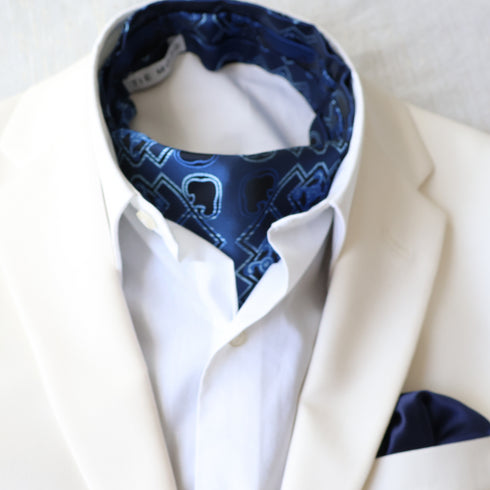Modern Men's Ascot Cravat Tie