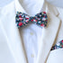 Aurora Green Floral Adult Pre-Tied Bow Tie