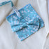 Eli Light Blue Floral Bow Tie
