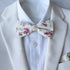 Sailor Cream Floral Adult Pre-Tied Bow Tie