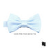 Sky Blue Satin Kid's Pre-Tied Bow Tie